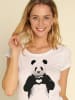 WOOOP Koszulka "Love Panda" w kolorze białym