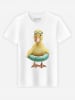 WOOOP Shirt "Duck Bouee" in Weiß