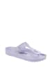 Birkenstock Japonki w kolorze liliowym