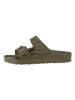 Birkenstock Slippers "Arizona" kaki - wijdte N
