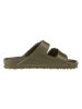 Birkenstock Pantoletten "Arizona" in Khaki - Weite N