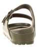 Birkenstock Pantoletten "Arizona" in Khaki - Weite N