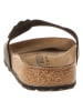 Birkenstock Pantoletten "Madrid" in Schwarz - Weite N