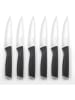 Laguiole 5-delige set: steakmessen "Eris" zwart - (L)12,7 cm