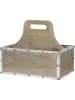 Clayre & Eef Opbergkist naturel - (B)28 x (H)24 x (D)19 cm