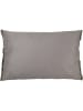 Clayre & Eef Poduszka w kolorze antracytowym ze wzorem - 60 x 40 cm