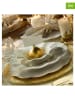 Hermia 24tlg. Kombiservice in Creme/ Gold