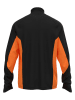 Odlo Fleecejacke "Sport Tech" in Schwarz/ Orange