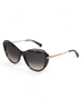 Longchamp Damskie okulary przeciwsłoneczne w kolorze brązowo-szarym