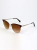 Longchamp Damen-Sonnenbrille in Gold/ Braun