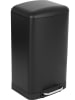 Kitchen Move Treteimer "Greenwich" in Schwarz - 40 l