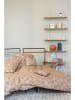 David Fussenegger Beddengoedset "David - Graphic" met kussensloop 80 x 80 cm lichtbruin
