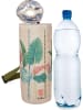IRIS Barcelona Flaschen-Isoliertasche "Bali" in Beige/ Grün - (H)28 x Ø 10 cm