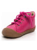 Naturino Leder-Lauflernschuhe in Fuchsia