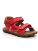 Naturino Leren sandalen rood