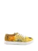 Streetfly Sneakersy w kolorze żółtym ze wzorem