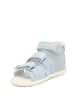 Bartek Leder-Sandalen in Hellblau
