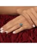 AMAZONIA Zilveren ring "Dexá" met edelsteen
