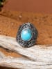 AMAZONIA Silber-Ring "Achite" mit Edelstein