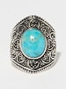 AMAZONIA Silber-Ring "Achite" mit Edelstein