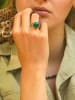 AMAZONIA Silber-Ring "Chuen" mit Edelstein