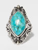 AMAZONIA Silber-Ring "Xun" mit Edelstein