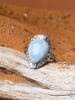 AMAZONIA Silber-Ring "Batarí" mit Edelstein