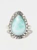 AMAZONIA Silber-Ring "Batarí" mit Edelstein