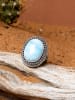 AMAZONIA Silber-Ring "Opatza" mit Edelstein