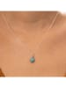AMAZONIA Zilveren ketting "Sampaka" met hanger - (L)42 cm
