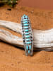 AMAZONIA Silber-Armreif "Macculli" mit Edelsteinen