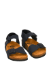 Moosefield Skórzane sandały w kolorze ciemnoniebieskim