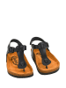 Moosefield Skórzane sandały w kolorze czarnym