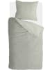 Walra Seersucker-/renforcé beddengoedset "Basic & Tough" groen
