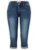 Timezone Caprispijkerbroek "Tali" - slim fit - donkerblauw