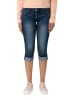 Timezone Caprispijkerbroek "Tali" - slim fit - donkerblauw