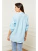 Fleur de Lin Linnen blouse "Bjorg" lichtblauw