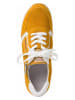 Marco Tozzi Leder-Sneakers in Ocker