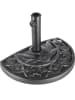 Nature Fellow Wand-parasolhouder zwart - (B)49 x (H)32 x (D)31,5 cm