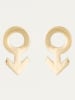 OR ÉCLAT Gouden oorstekers "Women"