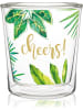 ppd Doppelwandiges Glas "Jungle" in Grün - 300 ml