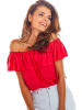 Awama Bluse in Fuchsia