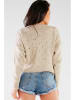 Awama Pullover in Beige