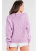 Awama Sweter w kolorze fioletowym