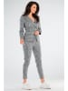 Awama Broek zwart/wit