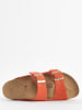 Sunbay Leren slippers "Trefle" rood