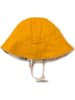 Little Green Radicals Dwustronny kapelusz przeciwsłoneczny w kolorze beżowo-żółtym