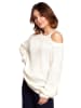 Be Wear Sweter w kolorze kremowym
