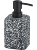 Wenko Dozownik mydła "Terrazzo" w kolorze czarnym - 240 ml