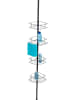 Wenko Telescopisch stang-hoekrek "Dolcedo" zwart - (B)31 x (D)23 cm